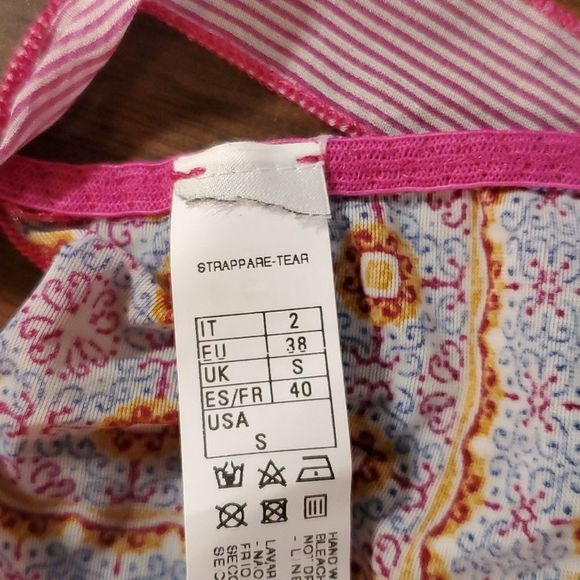 NEW Intimissimi Silk Blend Keyhole with Ribbon Tie Thong Panties Panty Underwear - Picture 7 of 7